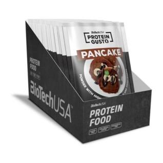 Lot de 17 sachets de collations protéine Biotech USA-gusto pancake - Chocolate