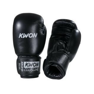 Gants de boxe en cuir Kwon Clubline Pointer