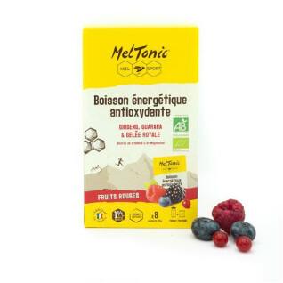 Boite de 6 sachets boisson énergétique antioxydante bio fruits rouges Meltonic 35 g
