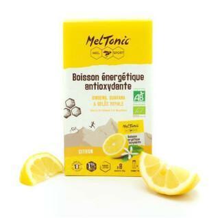 Boite de 8 sachets boisson énergétique antioxydante bio citron Meltonic 35 g