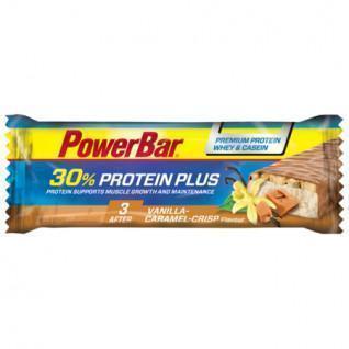 Lot de 15 Barres PowerBar ProteinPlus 30 % - Caramel- Vanilla crisp