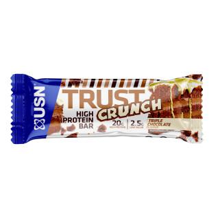 Lot de 12 Trust Crunch Triple Chocolat 60g