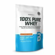 Lot de 10 sacs de protéines 100 % pur lactosérum Biotech USA - Caramel salé - 454g