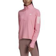 Sweatshirt 1/2 zip femme adidas Own the Run