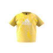 T-shirt regular en coton à imprimé animal hybride fille adidas Future Icons