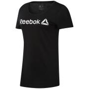 T-shirt femme Reebok Linear Read Scoop
