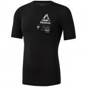 T-shirt de compression à motif Reebok Training