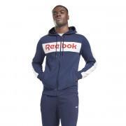 Sweatshirt à capuche Reebok Training Essentials Linear Logo Zip-Up
