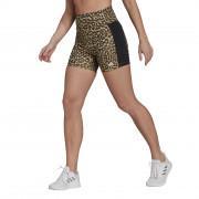 Cycliste femme adidas Designed To Move Aeoready Leopard Imprimé