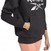 Sweatshirt à capuche femme Reebok Identity Logo Fleece