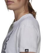 T-shirt femme adidas Zebra Logo Graphic