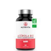 Complément alimentaire Acérola Bio - 30 Comprimés Nutrivita