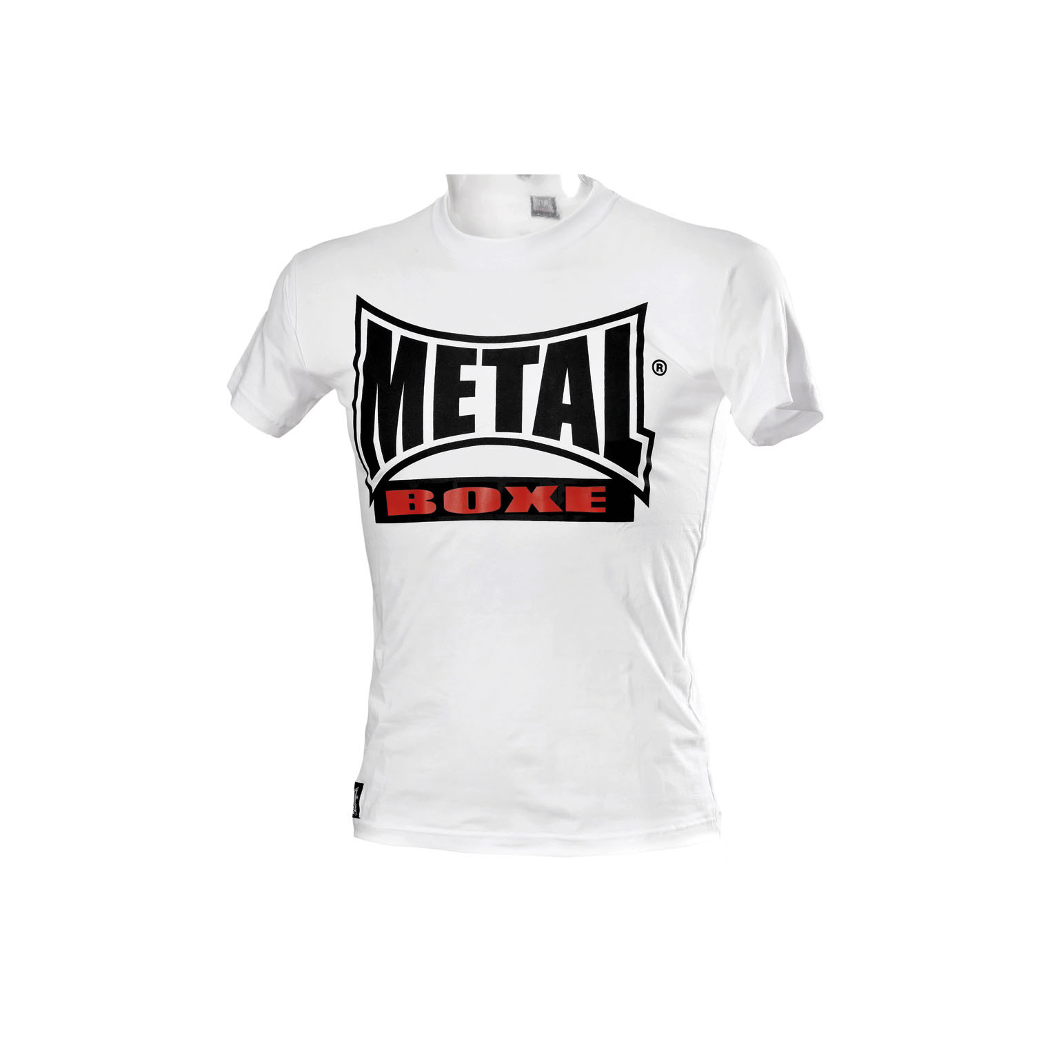 T-shirt manches courtes Metal Boxe new visual
