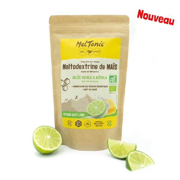 Maltodextrine de maïs bio citron vert Meltonic 400 g