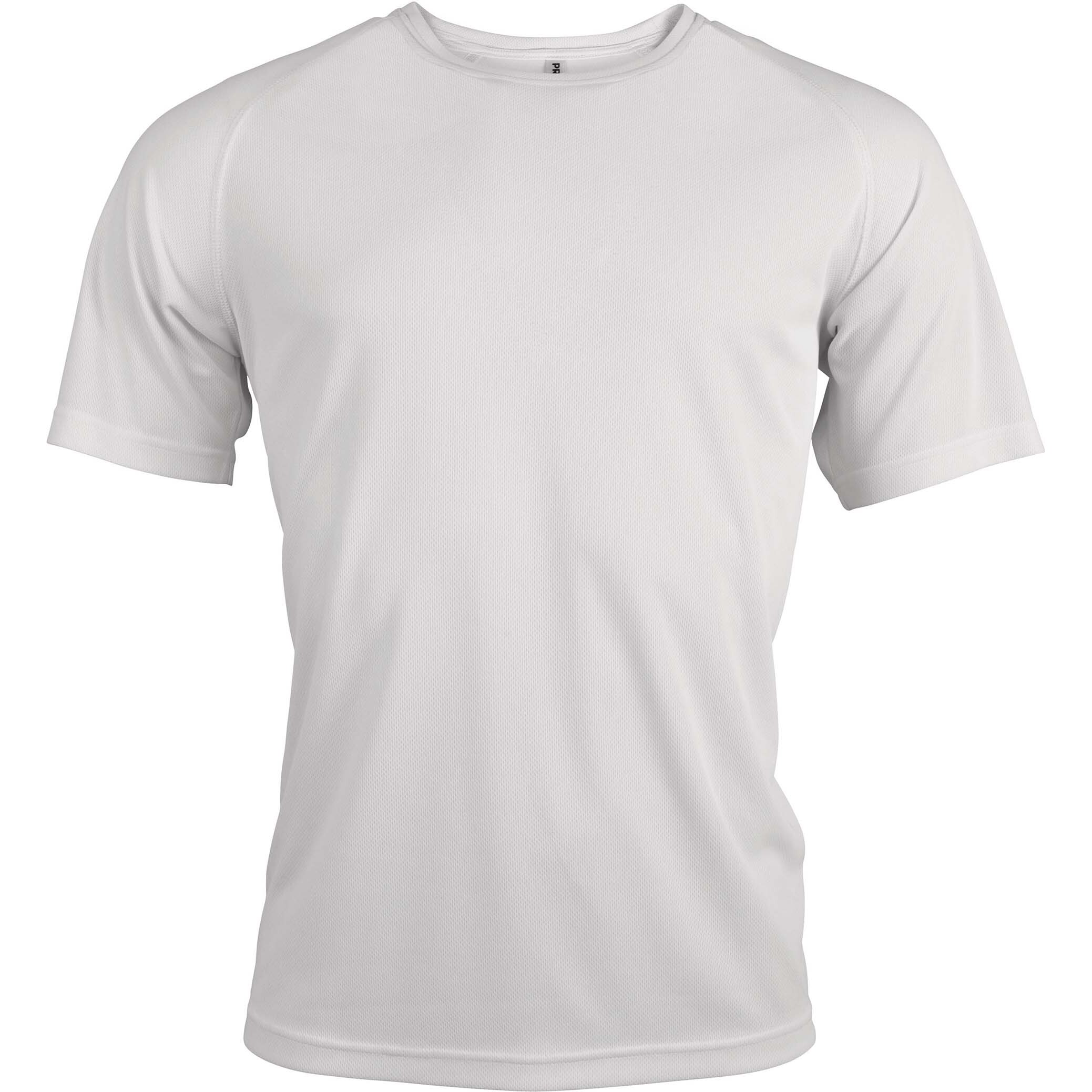 T-Shirt manches courtes Sport Proact blanc