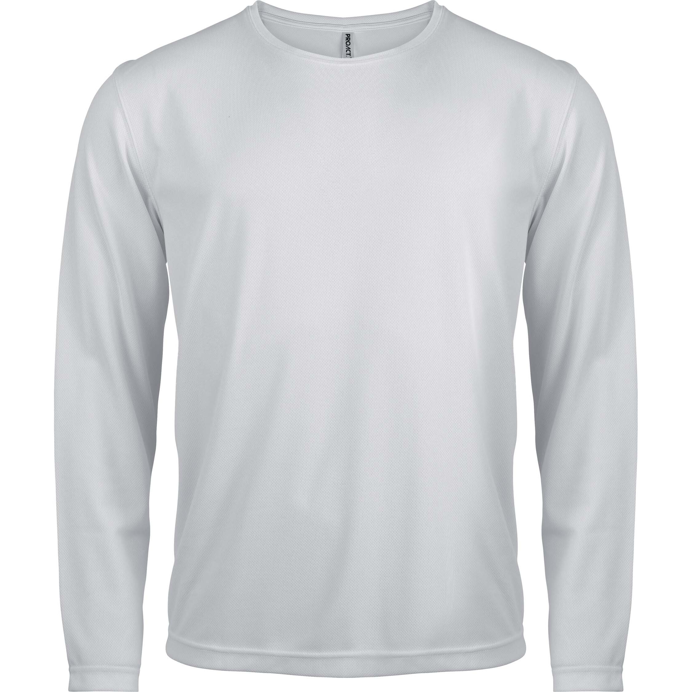 T-Shirt manches longues Proact Sport blanc